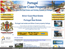 Tablet Screenshot of portugal-silvercoast-property.com